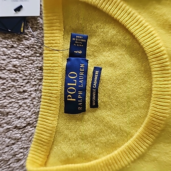 Polo Ralph Lauren washable cashmere sweater - Picture 4 of 7